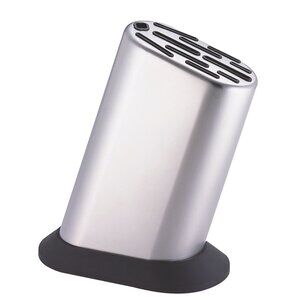 Global Knives 11-Slot Stainless Steel Knife Block